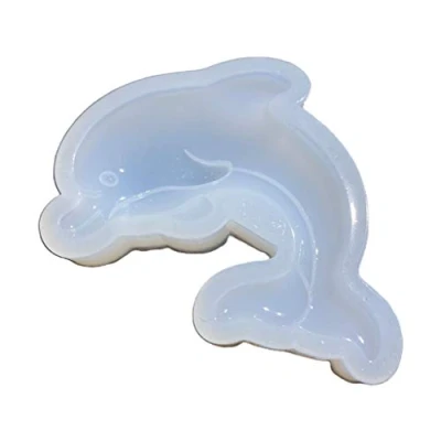 Image of GUMEI Crystal Epoxy Resin Mold Dolphin Pendant Casting Silicone Mould DIY Crafts Tool