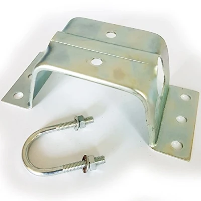 Image of 1 TV Aerial Mast/Pole Facia Bracket Wall Clamp Mount Outdoor/Loft/Caravan/Motor Home/Mobile Satellite Dish