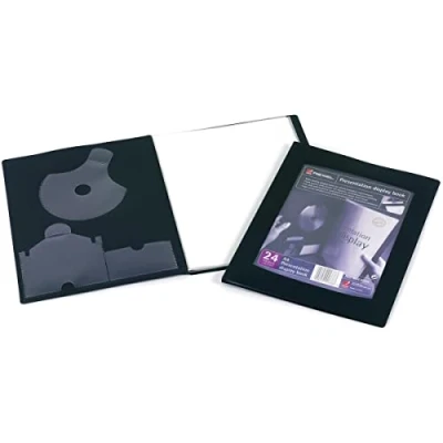 Image of REXEL SHOW ALBUM EASYVIEW 24 POUCHES A4 BLACK