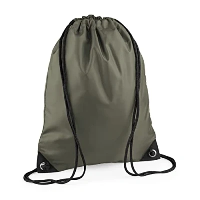 Image of BagBase BG10 Premium Gymsac Olive Green