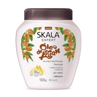 Image of Deeply Nourishing Conditioning Cream with Argan Oil Skala 1000ml Enriched Natural