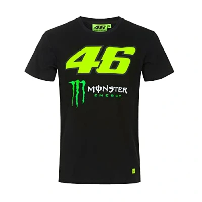 Image of VR 46 Monster, Men&#039;s T Shirt, Black, XL