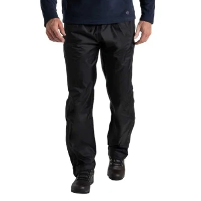 Image of Craghoppers Men&#039;s Expert Packable Overtrousers Pants, Black, S