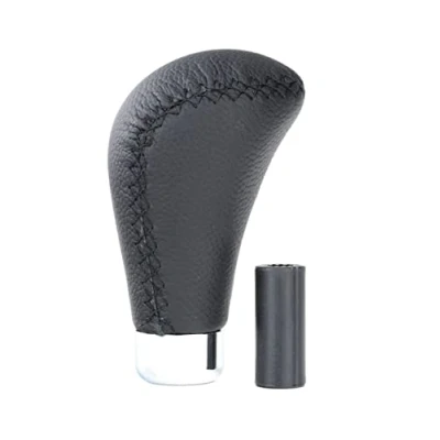 Image of OCC MOTORSPORT GEAR KNOB LEATHER BLACK