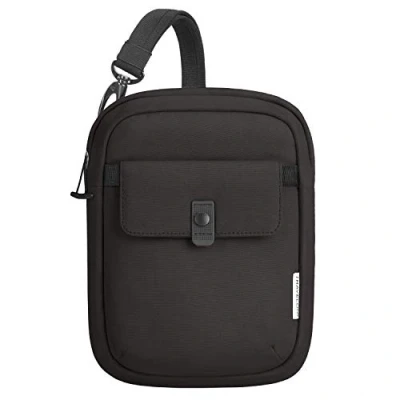 Image of Travelon Unisex Adult Anti Theft Origin Slim Bag Crossbody, Black, OneSize