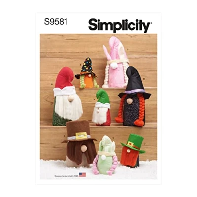 Image of Simplicity SS9581OS UNDEFINED Stuffed Craft OS (One Size Only)
