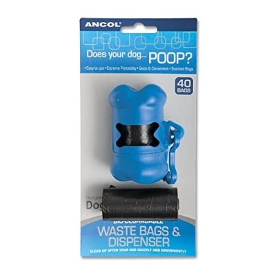 Image of Ancol Paws For The Earth Poop Bag Dispenser with 15 degradable bags