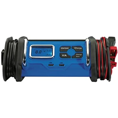 Image of Draper 12/24V Battery Charger, 8 16A