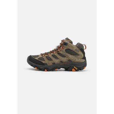 Image of Merrell MOAB 3 MID GORE TEX Hiking shoes, Men&#039;s, Size: 10, Olive Leather and textile