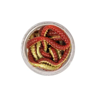 Image of Berkley PowerBait Power Honey Worm Fishing Bait (2.5Cm Redyellw)