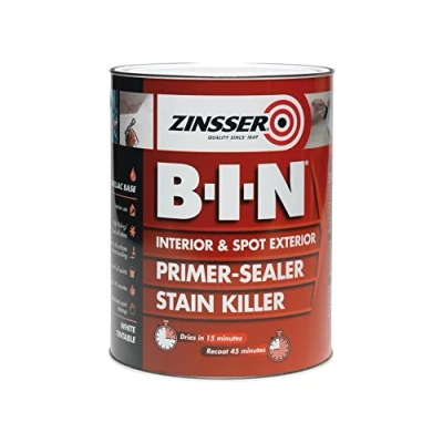 Image of Zinsser BIN Primer Sealer &amp; Stain Killer 1 Litre