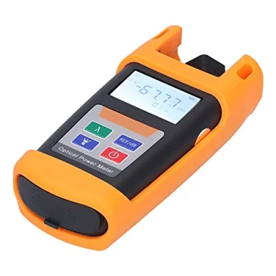 Image of KPM 25m C Optical Power Meter Handheld Mini Fiber Optic Cable Tester Light Source Visual Fault Locator 850 1625nm Wavelength 50 +26dBm