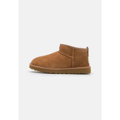 Image of UGG Classic Ultra MINI ankle boots, Men&#039;s, Size: 6, Chestnut Sheepskin