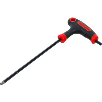 Image of BGS Diy 7882 5 T Handle L Type Wrench internal Hexagon / with Ball Head mm