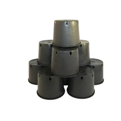 Image of The Flowerpot Men COLOURED 6.5 LITRE PLANT POTS (x10)
