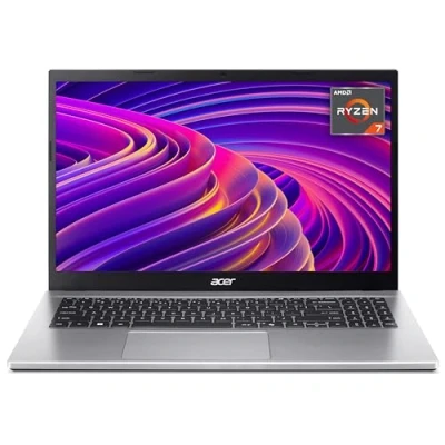Image of acer Aspire Go AG15 42P Laptop AMD Ryzen 7 5825U, 16GB, 1TB SSD, Integrated Graphics, 15.6&quot; Full HD, Windows 11, Silver