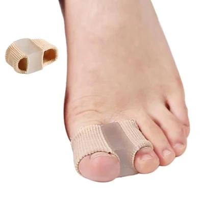 Image of Toe Bunion Corrector Big Straightener Hallux Valgus Splint Gel Protector Pain