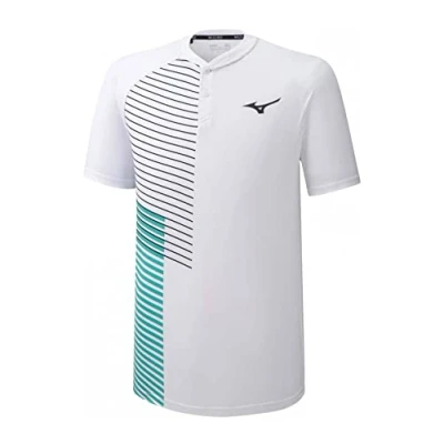 Image of Mizuno Shadow Polo, Unisex Adult, unisex_adult, K2GA0012, White, L