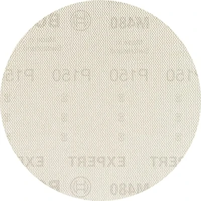 Image of Bosch Professional 5x Expert M480 Sanding Net (for Hardwood, Paint on wood, Ø 150 mm, Grit 150, Accessories Random Orbital Sander)