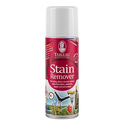 Image of Tableau Stain Remover, Removes Most Oil, Grease, Candle Wax, Chewing Gum and Pen Marks From Fabric Upholstery. 200ml