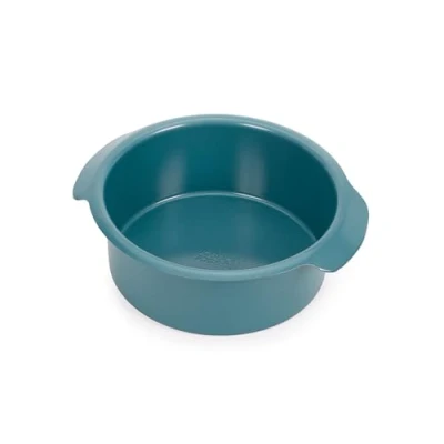 Image of Joseph Nest™ Bake Non Stick Round Cake Tin, 20cm, Carbon Steel, Easy Pull Handles, Stackable, Space Saving Design, 10 Year Guarantee