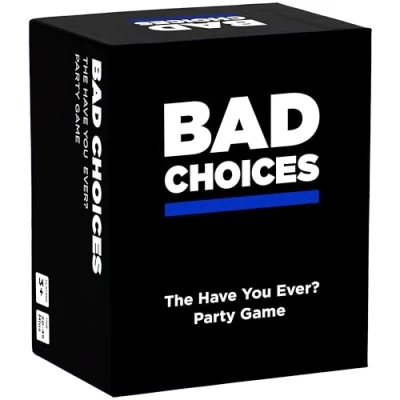 Image of BAD CHOICES Party Game The Have You Ever? Hilarious Adult Card for Fun Parties and Board Games Night with your Group