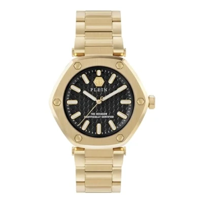 Image of Philipp Plein The Hexagon WoMens Gold Watch PW1BA0623 Stainless Steel (archived) One Size