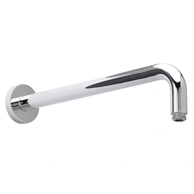 Image of Balterley Round Wall Mount Shower Arm 345mm Chrome