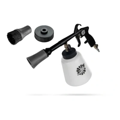Image of The Rag Company Ultra Air Blaster Plus Upholstery Cleaning Tool Black
