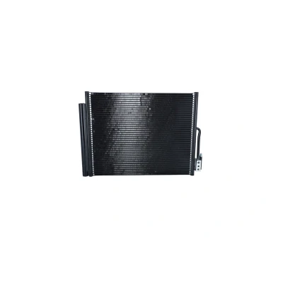 Image of 13331005, 13436107, 1850154, 1850744, 39032300 Condenser NRF Easy Fit 350053 with dryer, seal ring 11,8mm 8,6mm Aluminium 485mm