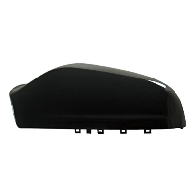 Image of LT2CP Wing Mirror Cover for Vauxhall Astra H MK5 models 2004 2005 2006 2007 2008 &amp; 2009 Painted BLACK Left Hand Side UK Passenger