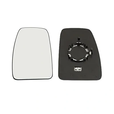 Image of Front Left Wing Mirror Glass (De icer) with Bracket Compatible for Master 3 Movano B and NV400 OEM 963662420R