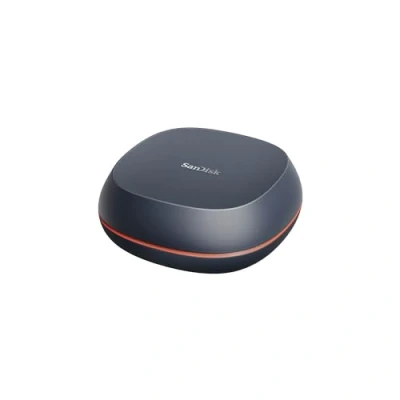 Image of SanDisk Desk Drive SSD 4TB, External Desktop SSD, compatible with Windows and Mac, automatic backups, speeds up to 1000 MB/s, High Capacity Solid State Drive, exFAT Formatted, USB C, 3.2 Gen 2