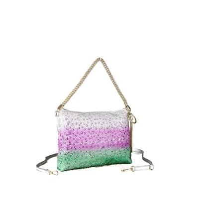 Image of collezione alessandro Women&#039;s Bling Clutch Bag, Yellow, OneSize