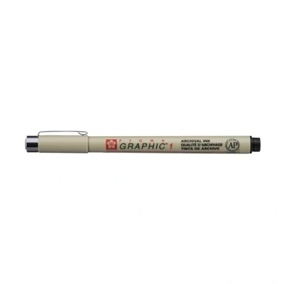 Image of SAKURA Pigma Graphic 1 Black 1.00mm