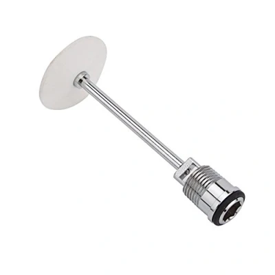 Image of Milano Modern Chrome Radiator Over Nut Flow Diverter 3/4&quot; Inlet