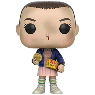 Image of Eleven with Eggos: Funko POP! x Stranger Things Vinyl Figure Free Pop Protector!