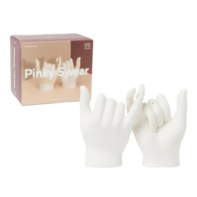 Image of DOIY Salt and Pepper Grinder Design with The Shape of a Pinky Oath Modern Kitchen Shakers Made Ceramic Enrich Your Recipes Maintains Freshness 12x14x17.5cm