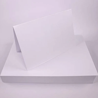 Image of A4 White Craft Card 250gsm Art 50 Sheets Cardstock for Crafting