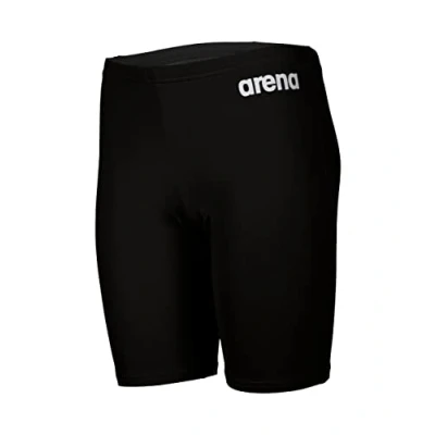 Image of Arena Boys BOY&#039;S TEAM SWIM JAMMER SOLID, Black white, 30 EU