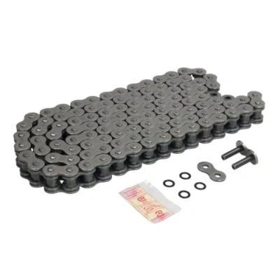 Image of D.I.D 530VX3X110ZB Black Steel X Ring Chain 525VX3 110 Links
