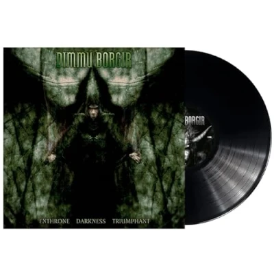 Image of Dimmu Borgir Enthrone Darkness Triumphant 2017 UK vinyl LP NB247 1