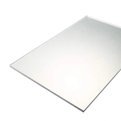 Image of 5mm Perspex Sheet/Screen/Polycarbonate Solid Clear Sheet Double Sided UV Protection Cut to Size Only Available Mainland UK (200mm x 200mm)