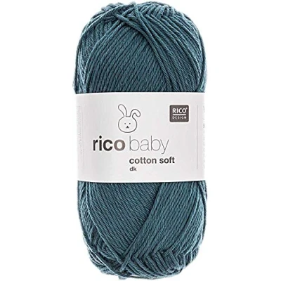 Image of Rico Baby Cotton Soft DK 070 Blueberry