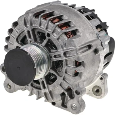 Image of 03G903016B, 03G903016BX, 3G903016B, 3G903016BX Generator VALEO NEW ORIGINAL PART 439642 14V 140A B+ R 90 51mm AUDI: A5 B8 Coupe, Q5, A4 Saloon