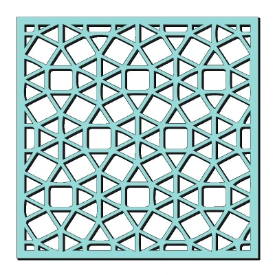 Image of Sweet Dixie Circular Mosaic Stencil, 6 x Inch,SDST0020
