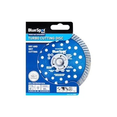 Image of Blue Spot Tools Turbo Cutting Disc 115 X 22mm