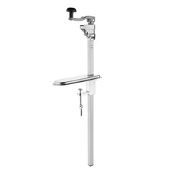 Image of Vogue Bench Can Opener 30In 770X250X110mm Stainless Steel Commercial Kitchen Tin