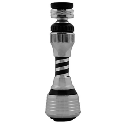 Image of Swivel Aerator for Faucets Hose 12 cm Long 2 Mode Stream Water Saving Tap Thread M22 / M24 Different Sizes