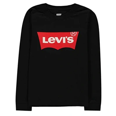 Image of Levi&#039;s Batwing TEE Long sleeved top for kids, Size: 8y, Black